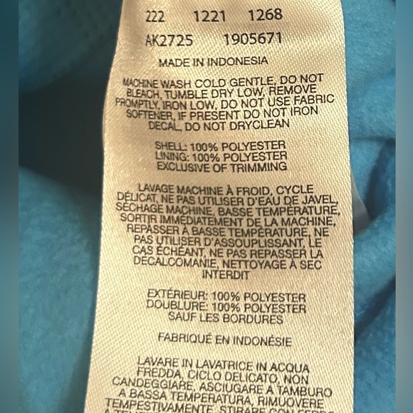 Columbia Women’s  NWT Fleece Pullover Sweatshirt with Front Pocket, Size XS - Picture 5 of 6